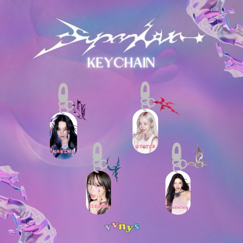 AESPA SUPERNOVA KEYCHAIN
