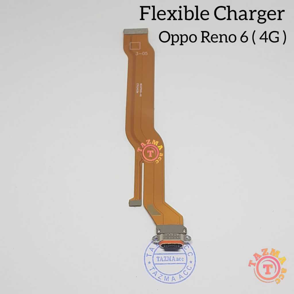 Oppo Reno 6 4G Flexible Charger Flexibel Konektor Cas Charger OPPO RENO 6 4G