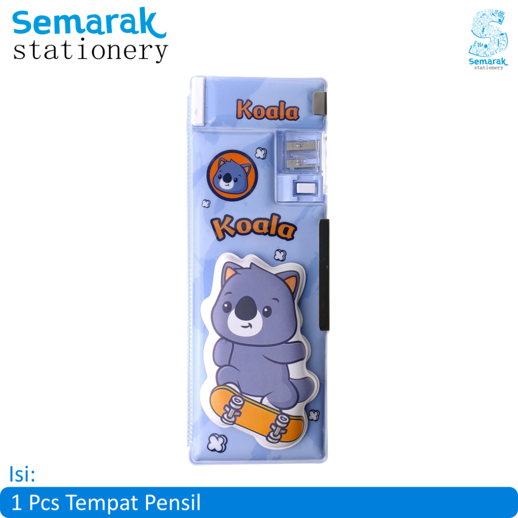 

Xiaolingjing 35299-D Pencil Case Tempat Pensil Magnet Anak