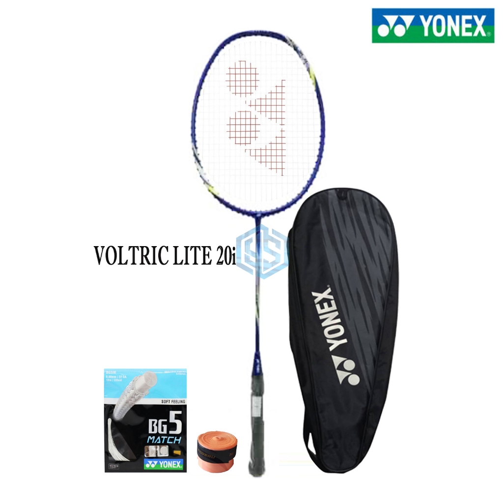 Raket Badminton Yonex Voltric Lite 20i Bonus Komplit Raket Yonex Astrox Voltric Lite 20i