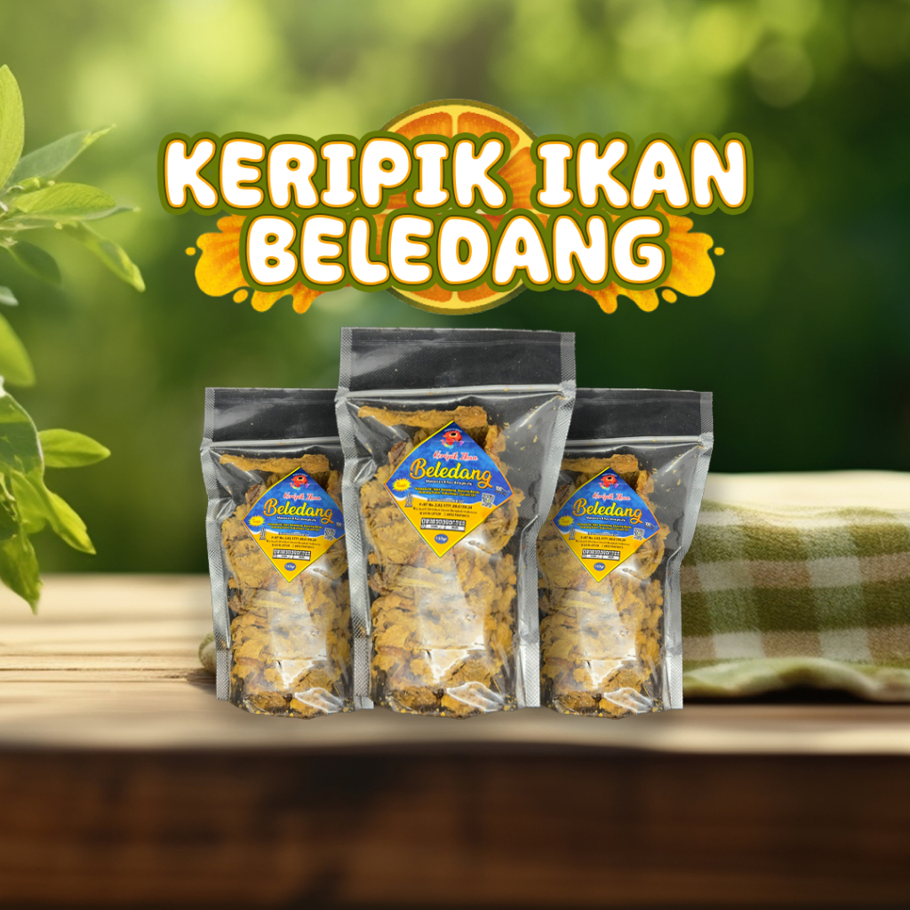 

KERIPIK IKAN BELEDANG 150 GRAM / KHAS BENGKULU/ ENAK DAN RENYAH