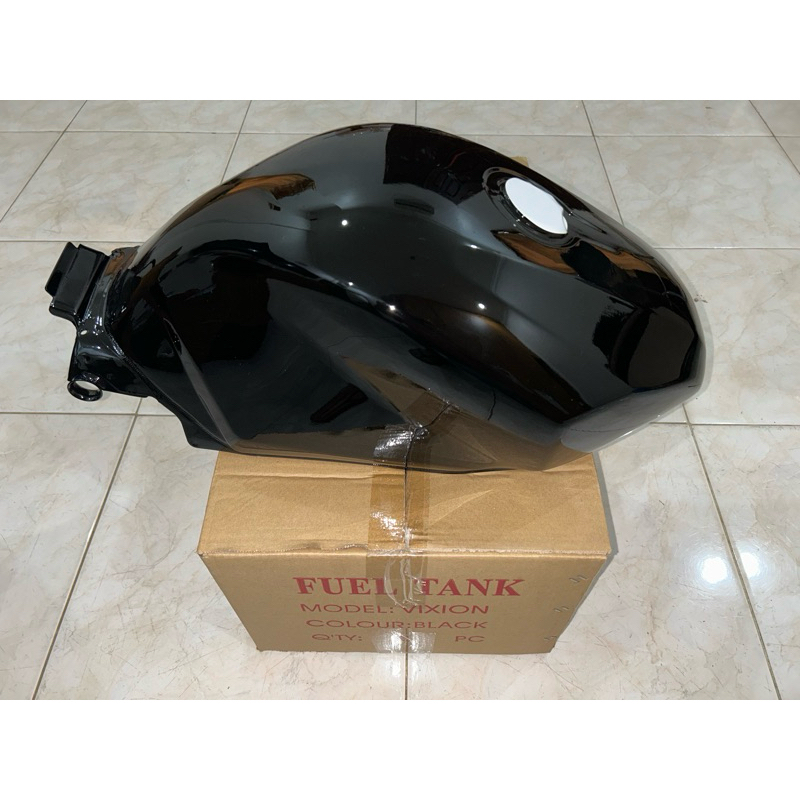 TANGKI BENSIN VIXION OLD HITAM MERAH - TZENG
