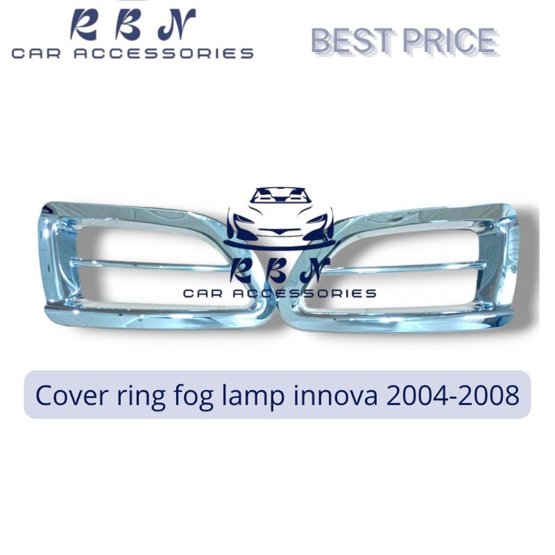 COVER RING FOG LAMP INNOVA 2004-2008 CROM/AKSESORIS INNOVA OLD 2004-2008