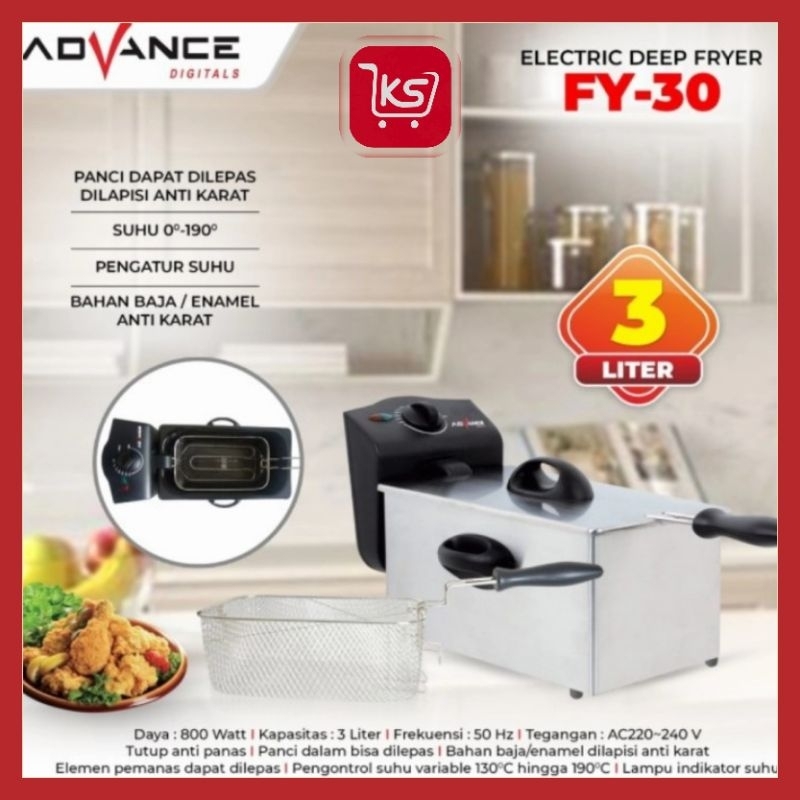 PENGGORENGAN LISTRIK ADVANCE 3L FY-30