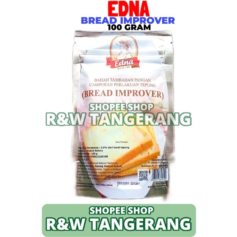 

Edna Bread Improver Kemasan 100 Gram