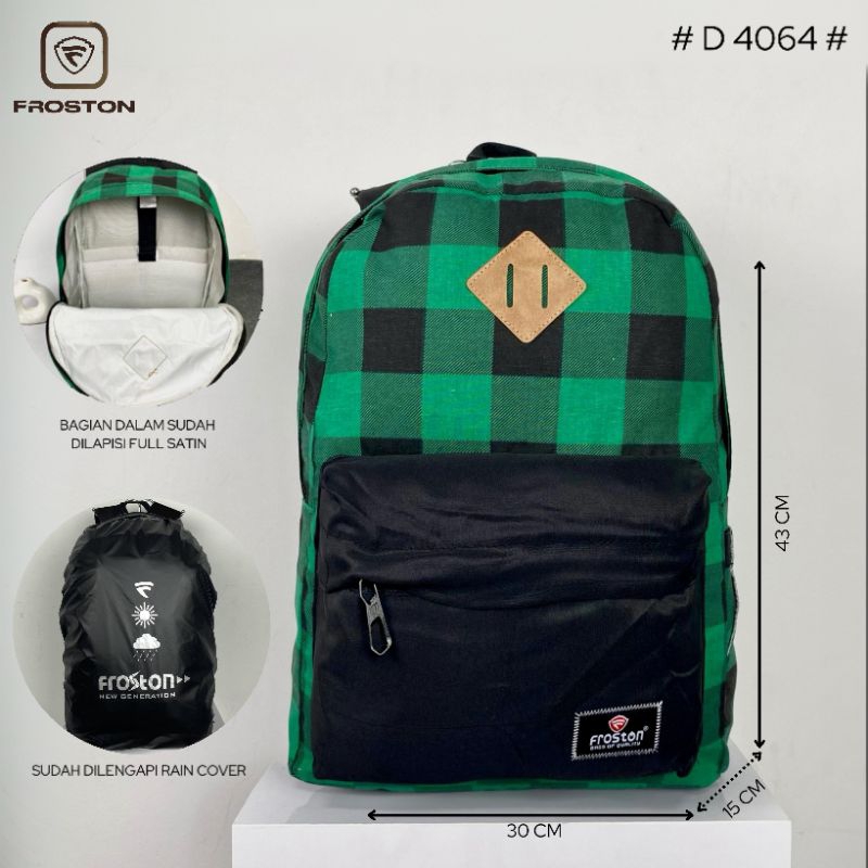 TAS RANSEL SEKOLAH BACKPACK PREMIUM FROSTON A 4064