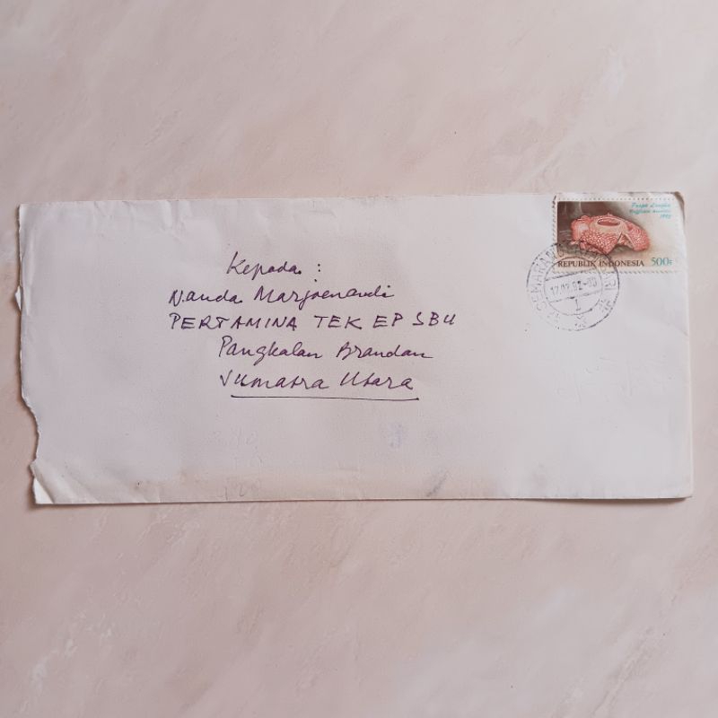 

Surat Menyurat Tahun 1992 Dari Semarang Jawa Tengah Ke Pangkalanbrandan Sumatera Utara