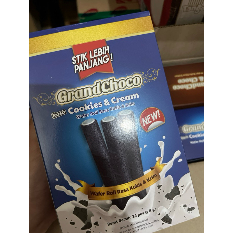

Grandchoco cookies and cream
