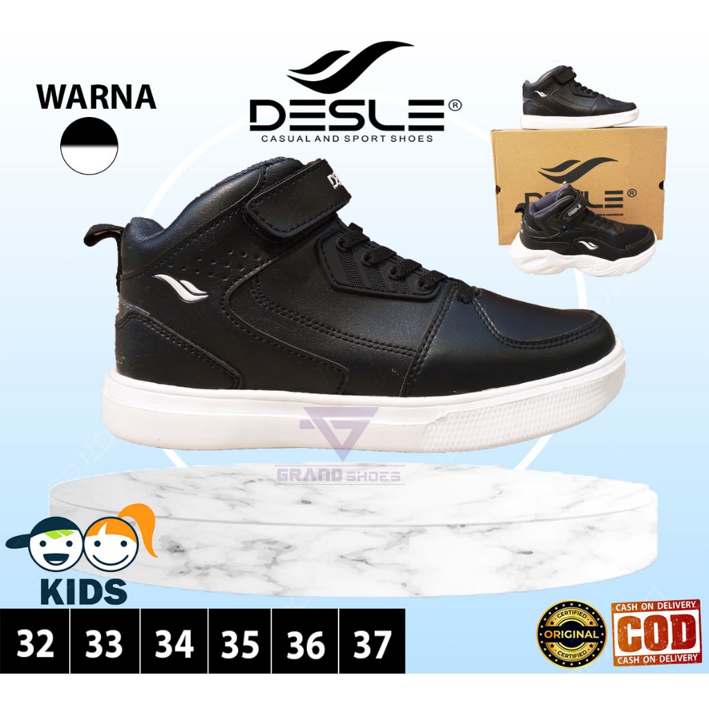 DESLE Sneakers Sepatu Sekolah Anak Laki Laki Perempuan Ringan Phylon Unisex Original