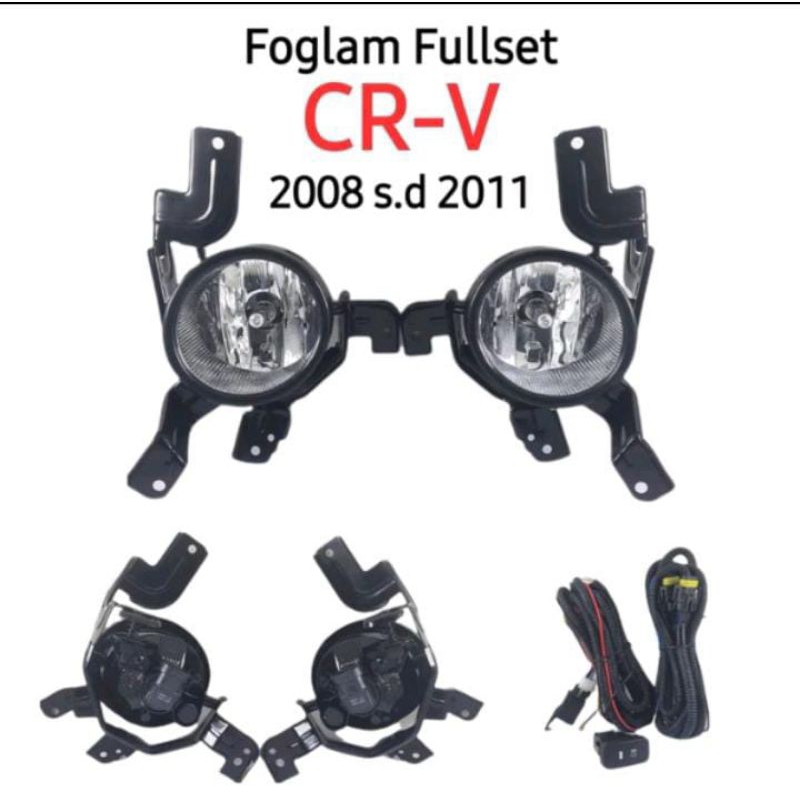 Lampu Kabut / Foglamp RWB Honda CRV Tahun 2008-2011