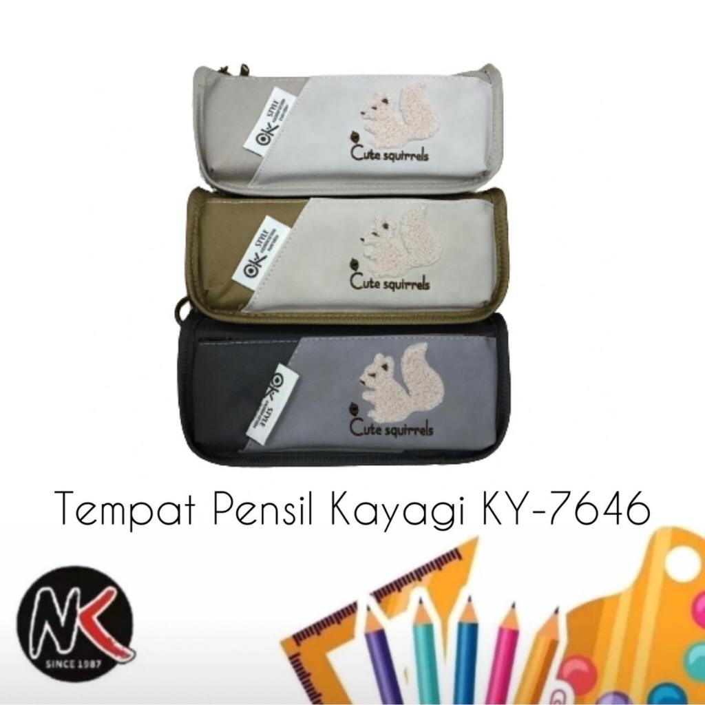 

Tempat Pensil Kayagi KY-7646/Tempat Pensil/Kotak Pensil/Kotak Alat Tulis/Pencil Case