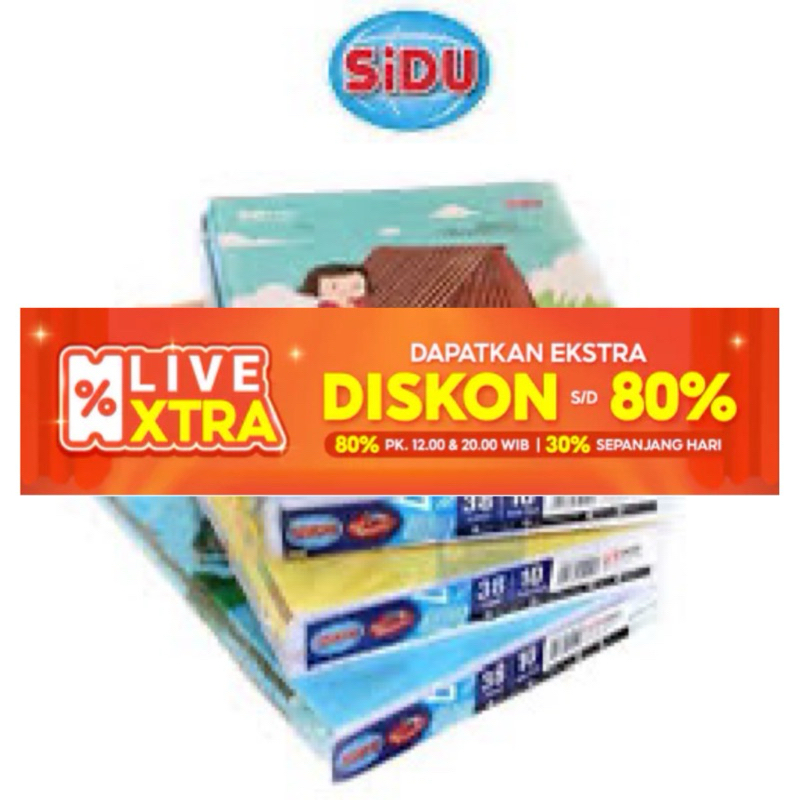 

buku tulis sinar dunia 38LB 58LB Kraft bigboss skola dll
