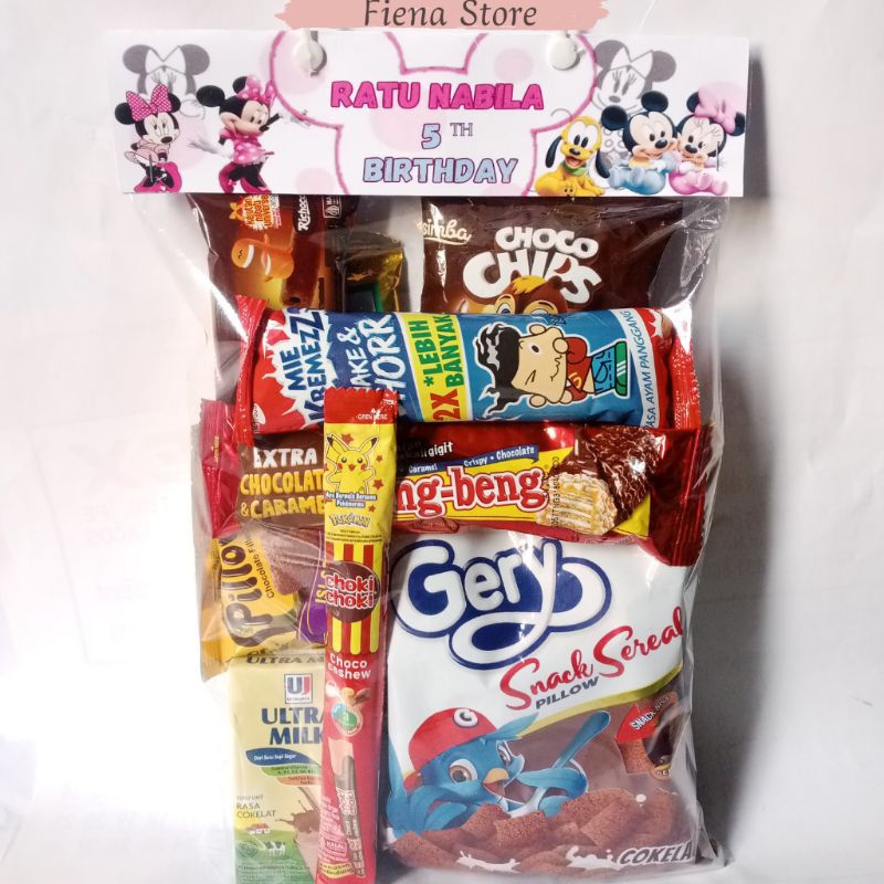 

Bingkisan Ulang Tahun Anak Label Murah//paket ulang tahun anak//hampers ulang tahun anak