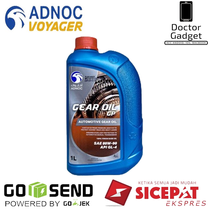 ADNOC VOYAGER GEAR OIL GP 80W90 API GL-4 1 LITER OLI GARDAN MOBIL MATIC