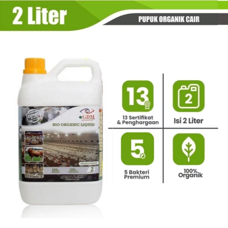 Suplemen Organik Cair Untuk Peternakan GDM 2 Liter