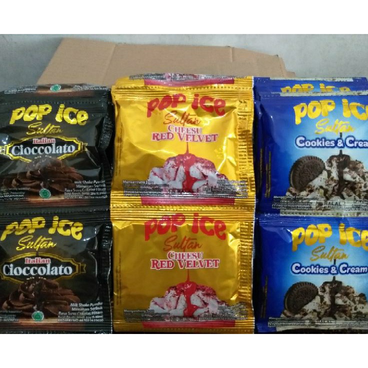 

KODE WFPM9 Pop Ice Sultan rasa baru 25gr x 1 sachet