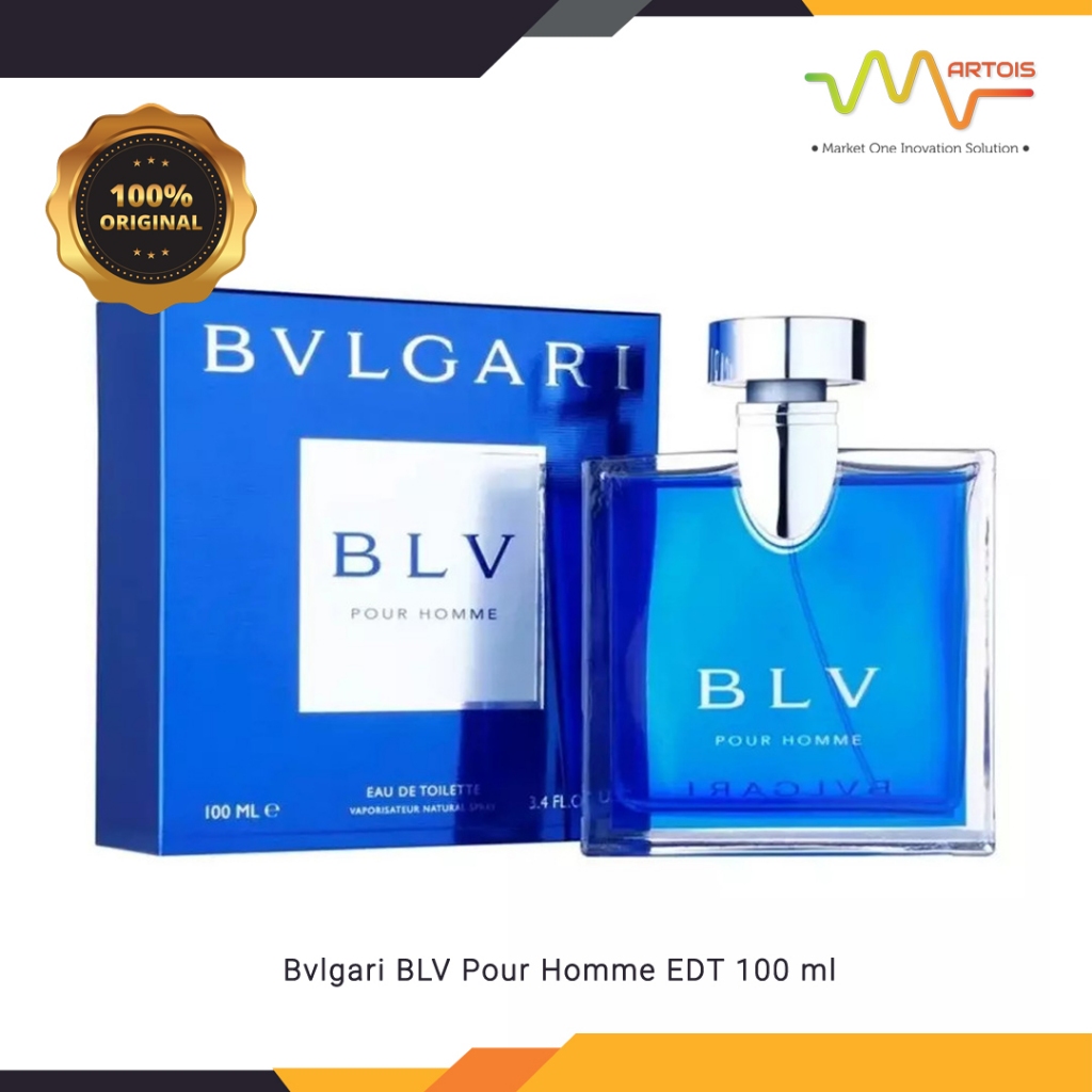 Bvlgari BLV Pour Homme EDT 100 ml / Parfum Pria Original