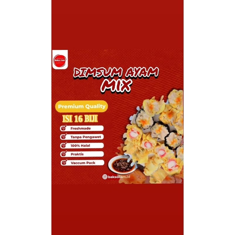 

Dimsum Mix isi 16