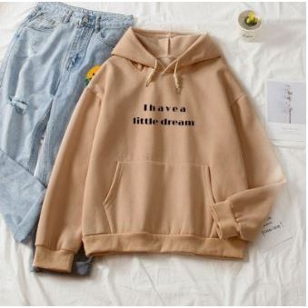 STEV - SWEATER OVERSIZE I HAVE A LITTLE DREAM | SWEATER HOODIE UNISEX NTW