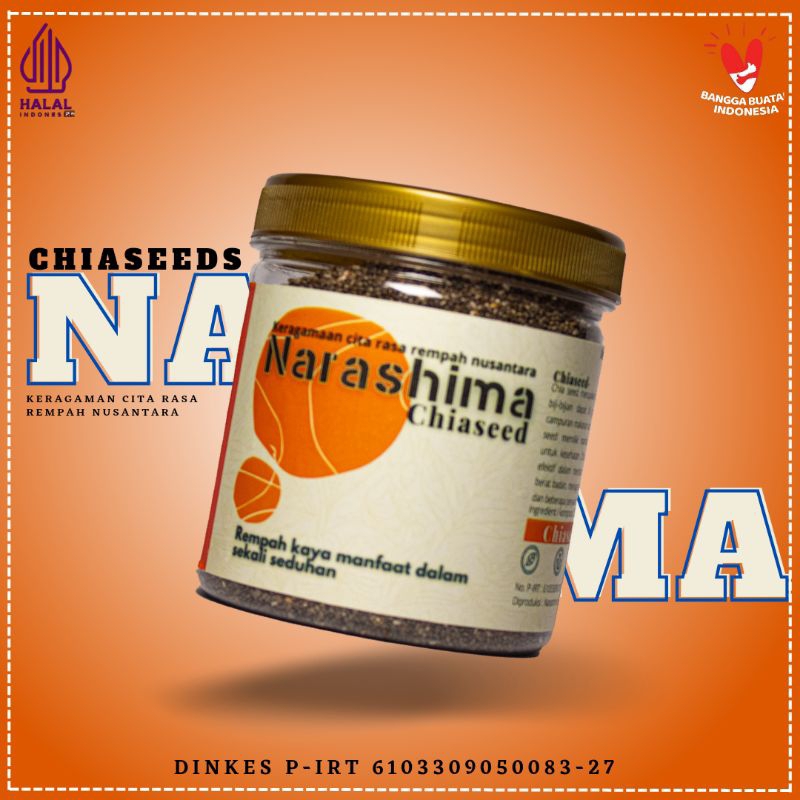 

Chia Seed Premium Murni 100% 350 gram