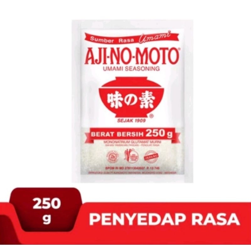 

Ajinomoto Penyedap rasa MSG 250gr