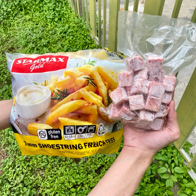 

PROMO PAKET SAIKORO CUBE MELTIQ DAN FRENCH FRIES STARMAX 1kg