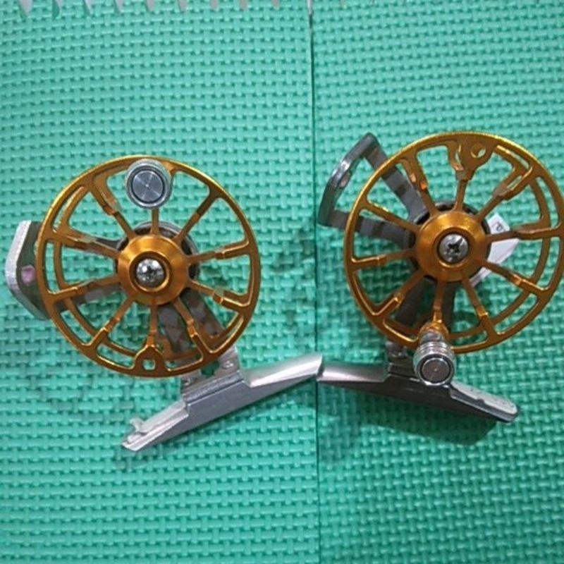 tokos reel rel pancing alumunium - besi murah