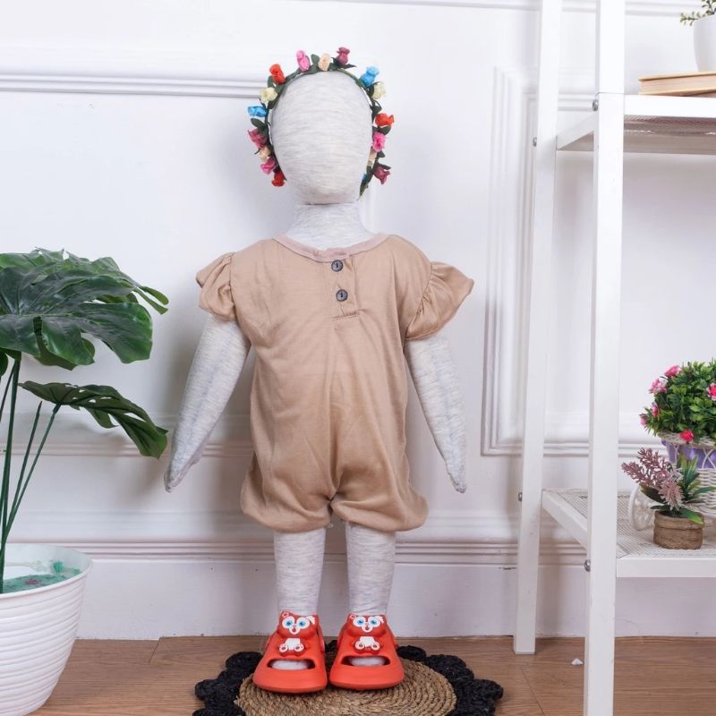 baju jumpsuit ruffle anak / baju bayi  / baju kodok