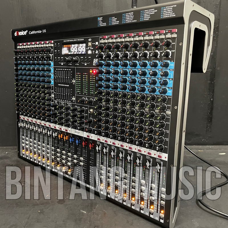 mixer dbvoice california16 original mixing db voice california 16 channel