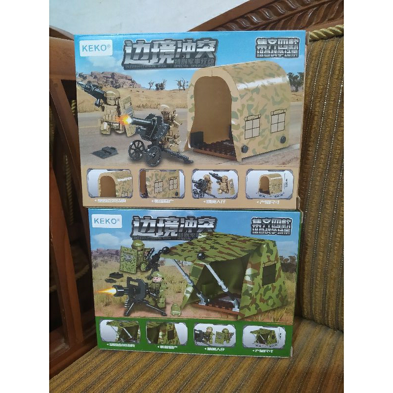 Mainan Balok Susun Special Ops Military Brick