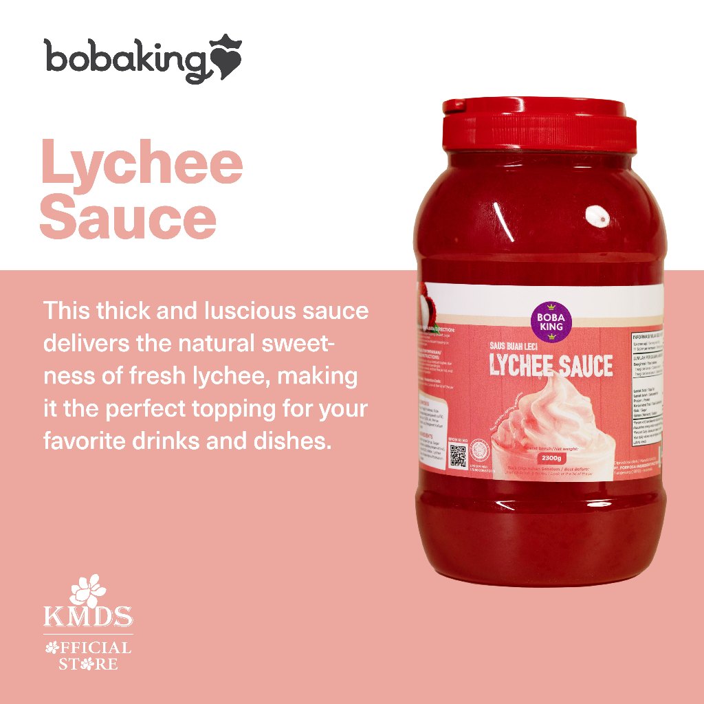 

BOBAKING LYCHEE SAUCE 2,3KG