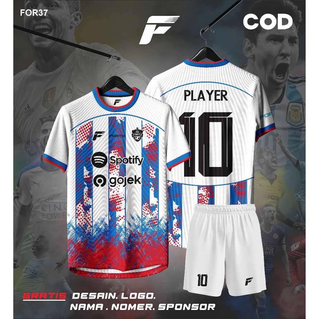 JERSEY FUTSAL FULL PRINTING CUSTOM NAMA DAN NOMER PUNGGUNG USIA ANAK DAN DEWASA TERBARU KEREN 2024