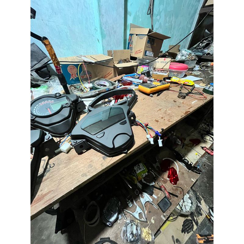 speedometer digital honda beat fi