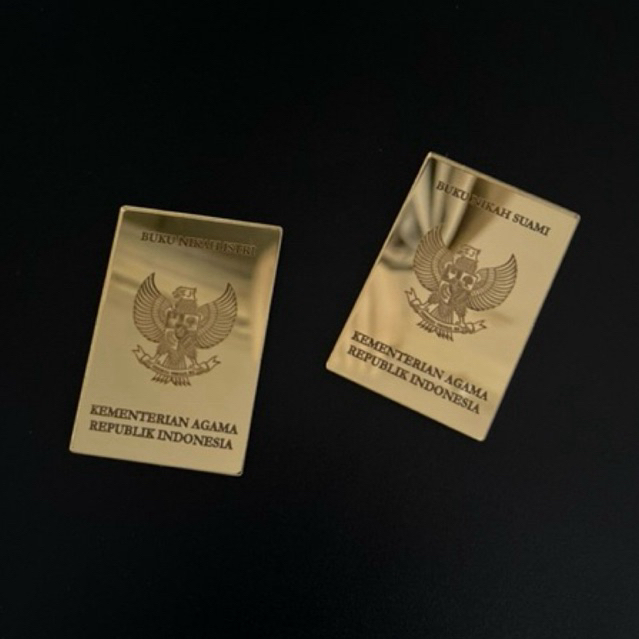 REPLIKA BUKU NIKAH AKRILIK MAHAR