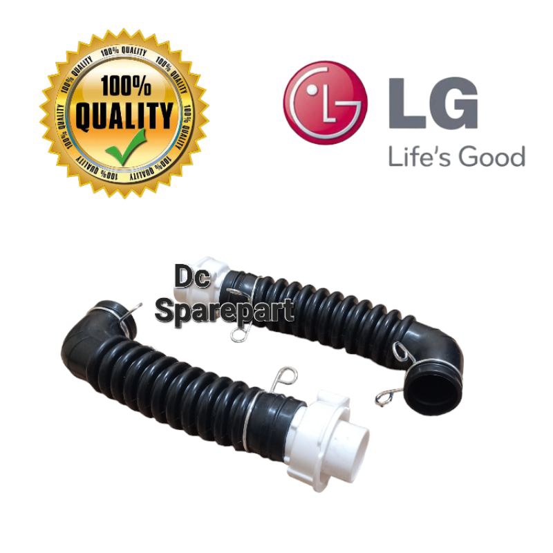 Selang karet Drain Dalam mesin cuci LG 1 tabung Turbo Drum