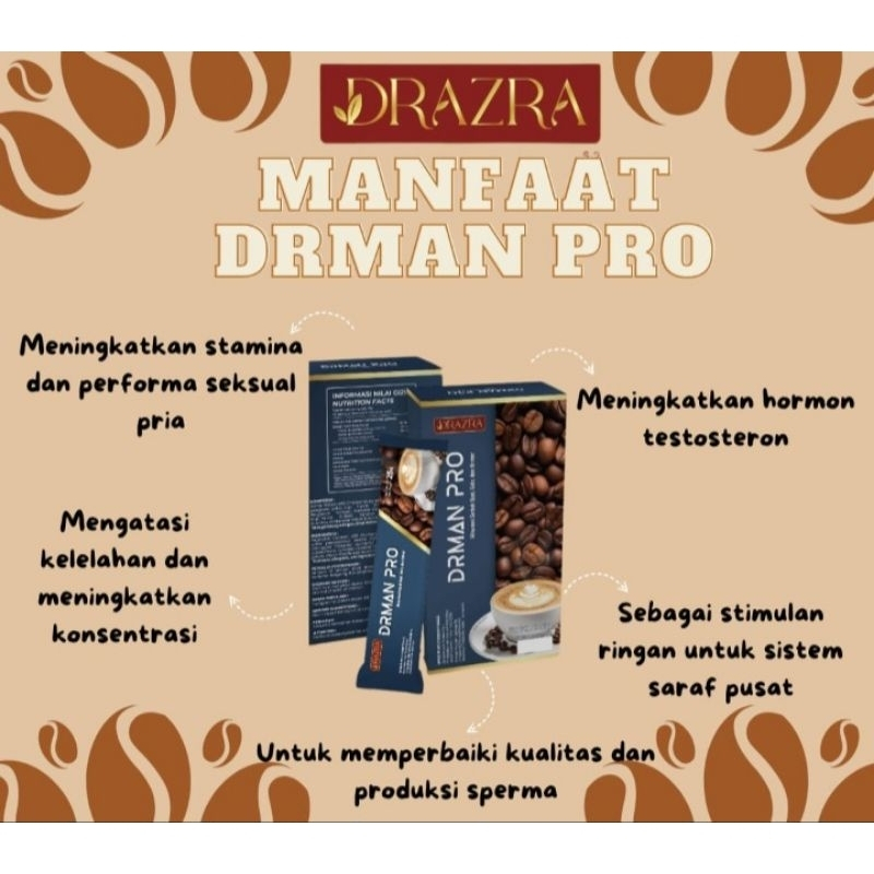 

DRMAN PRO/ KOPI STAMINA PRIA DRAZRA