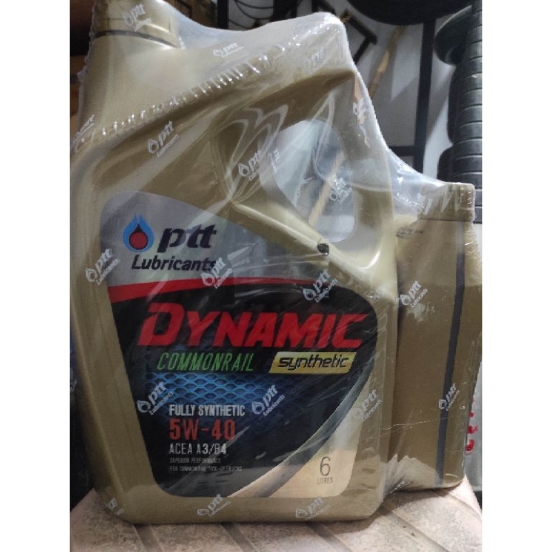 Oli Diesel PTT Dynamic 5w40 7L ACEA A3 B4 Full Synthetic