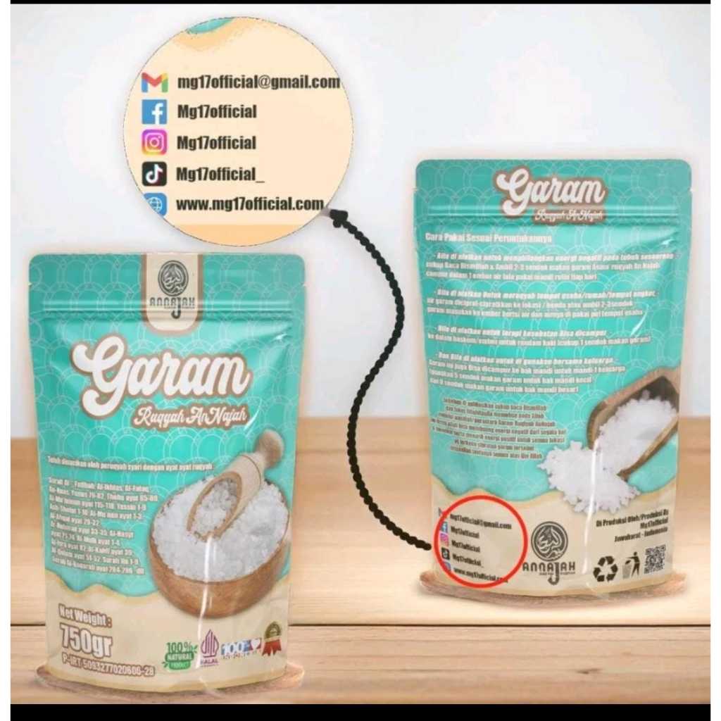 

Garam ruqyah anNajah 100% ORIGINAL