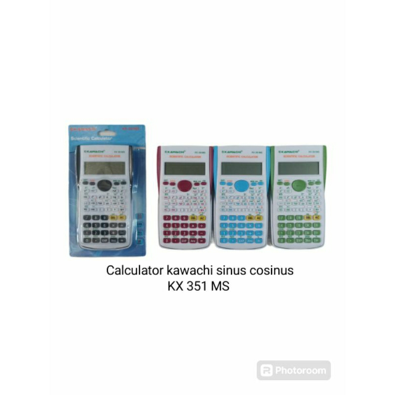 

calculator sinus cosinus kawachi KX351MS #