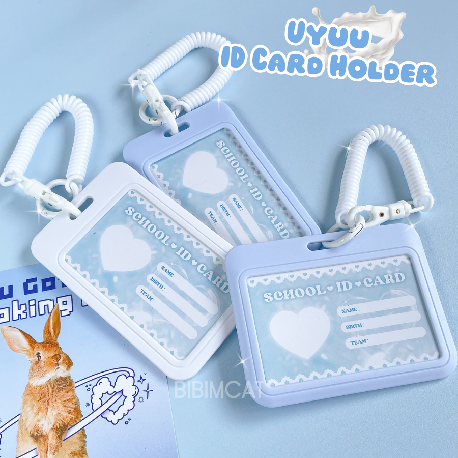 

Bibimcat - Uyuu ID Card Holder / Tempat Kartu Photocard PC dengan Gantungan