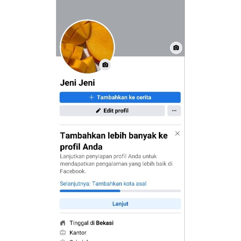 akun Facebook bekasan type uid
