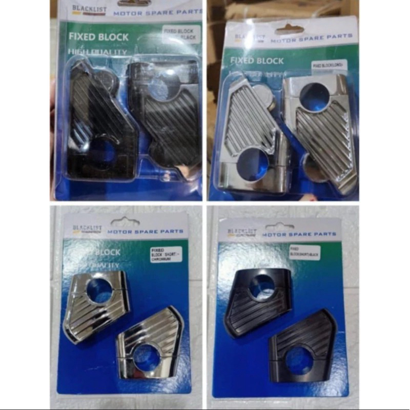 RAISER STANG & PEMUNDUR RAISER STANG MODEL BANNING RISER STIR STANG MIRING BAHAN BESI SET SEPASANG