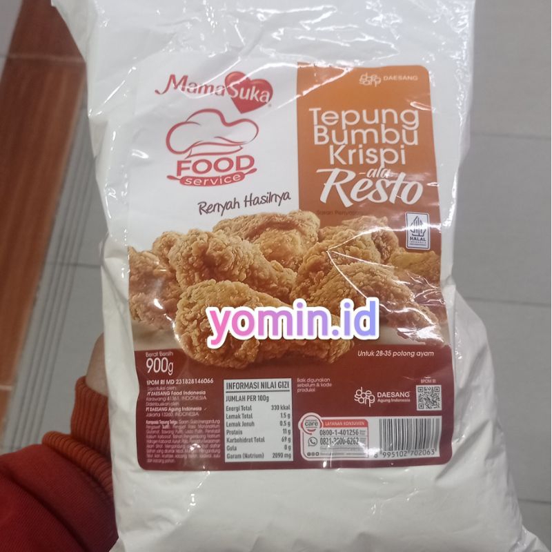 

Mamasuka Tepung Krispi ala Resto 900gr