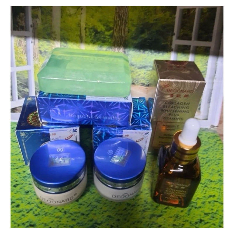 PAKET DEONARD BIRU 4in1 SERUM GOLD