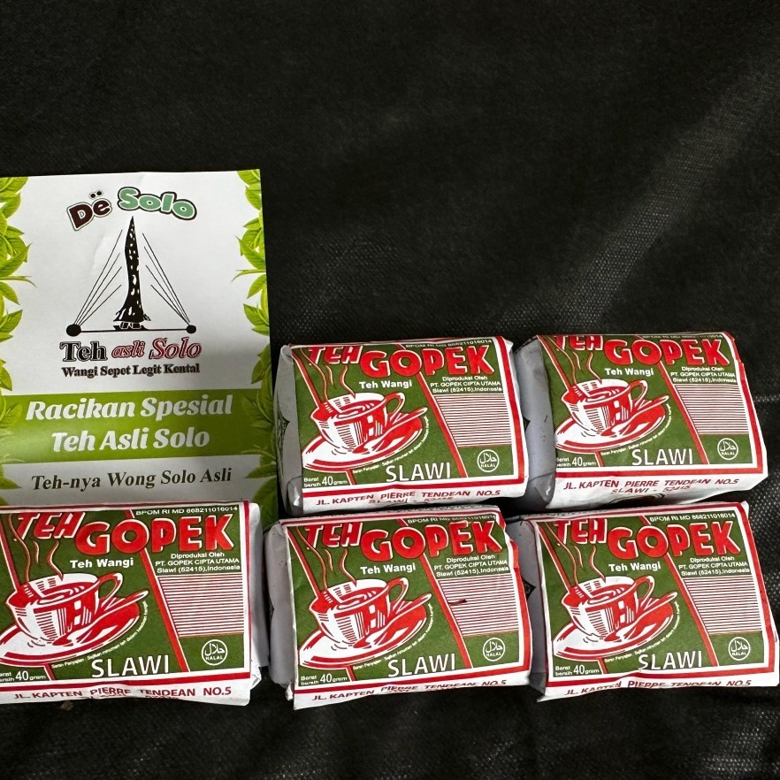 

Termurah Teh gopek slawi 1 Slop 1 pcs