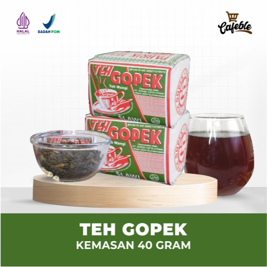 

Teh Gopek Slawi Teh Tubruk 40 gram