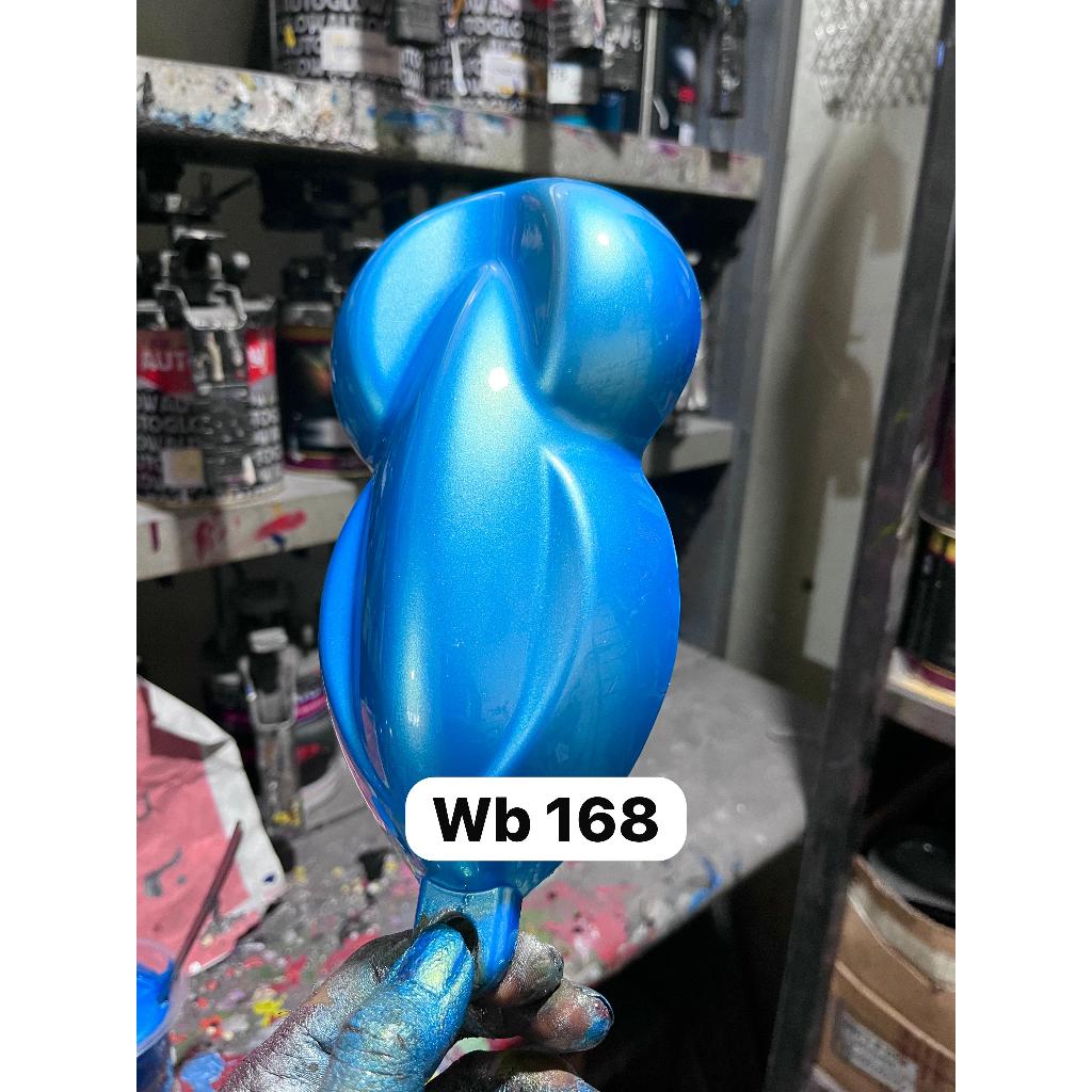 cat biru metalik dolphine pu/cat biru mutiara spesial 100% polyuretane