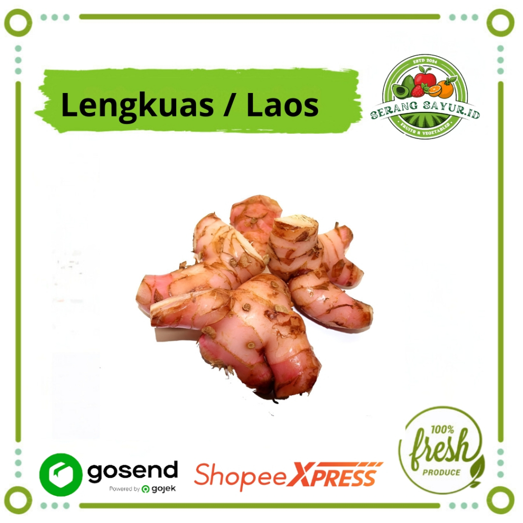

[INSTAN SERANG] LENGKUAS / LAOS 100 GR