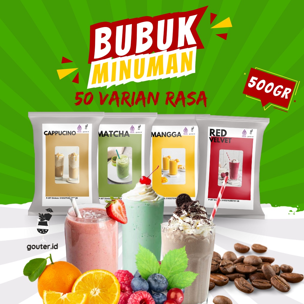 

Terlaris BUBUK MINUMAN RASA 5GR SERBUK MINUMAN ANEKA RASA BUBUK MINUMAN KEKINIAN MINUMAN INSTAN