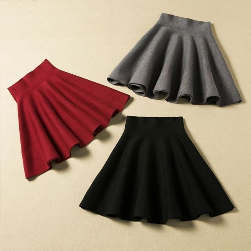 DS Rok pendek wanita jumbo rok mini skirt wanita rok rok pendek rok pendek